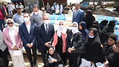 المرحلة الثانية من المبادرة الرئاسية «بر أمان».. مراكب صيد صغيرة لـ 135 سيدة ومعدات أمان لـ 900 من صائدات البرارة