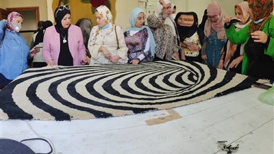 دورة تدريبية مجانية لصناعة السجاد النصف آلي الـ«هاند تافت» بكفر الشيخ 