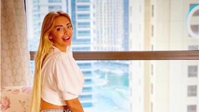 مي حلمي توجه رسالة لجمهورها من دبي ||فيديو 