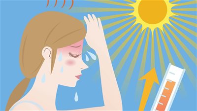 5 طرق منزلية لعلاج ضربة الشمس