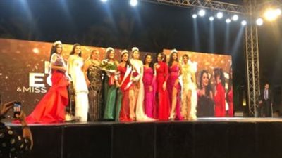 تتويج نادين الجيار بلقب ملكة جمال مصر 2021