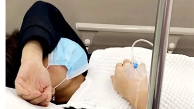 نقل الفنانة الكويتية مها محمد إلى المستشفى بسبب وعكة صحية