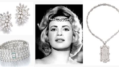 عرض مجوهرات هند رستم للبيع في مزاد 