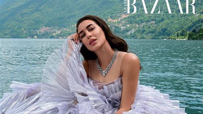 ياسمين صبري تتصدر غلاف مجلة Bazaar العربية 