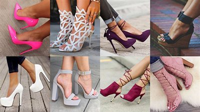 أحذية ذات الكعب العالي تناسب جميع المناسبات || صور