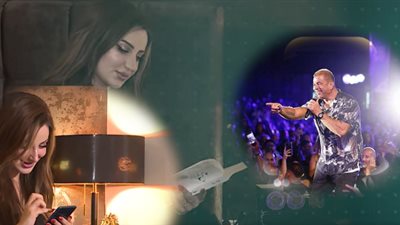 معجبة عمرو دياب الغامضة: الهضبة حلم حياتي ونظراتنا كانت متبادلة