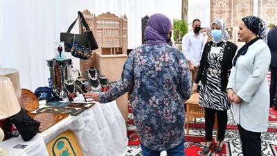 السيدة انتصار السيسي تتابع مبادرة 