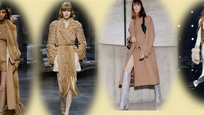 مجلة «فوج» تعتمد اللون البيج أحدث صيحات الموضة لشتاء 2021 
