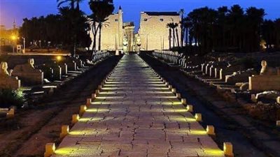 قبل افتتاحه بساعات.. أبرز المعلومات عن طريق الكباش في الأقصر