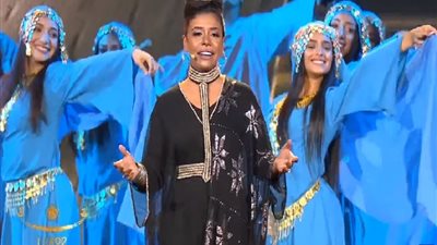 هند الراوي تكشف تفاصيل غنائها فى حفل افتتاح طريق الكباش| فيديو