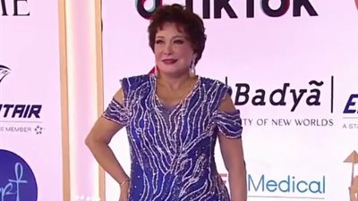 لبلبة تتألق على السجادة الحمراء في مهرجان القاهرة السينمائي| صور