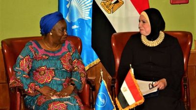 نيفين جامع وكابويبوي تبحثان استعدادات مصر لاستضافة قمة الكوميسا