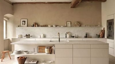 «الأخضر والباستيل».. تعرفي على آخر موضة لألوان المطبخ العصري| صور