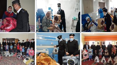 الداخلية تحتفل بـ«اليوم العالمي لحقوق الإنسان» مع المرضى والأيتام