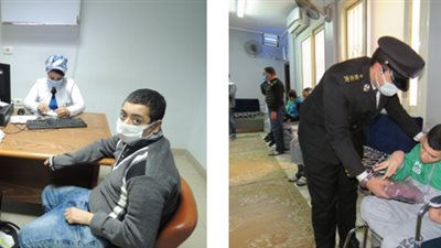 الداخلية تنظم احتفالية لوفد من ذوي الإعاقة بـ «النادي العام»  