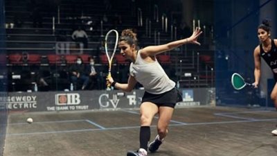 «مواجهة مصرية».. نور الشربيني تتأهل لنصف نهائي بطولة بلاك بول للاسكواش