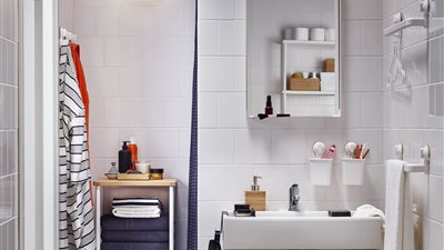 لو حمامك صغير.. هذا الديكور يجعله أكثر اتساعًا