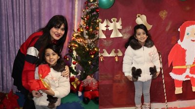 برنامج «مع سجدة» يرصد احتفالات رأس السنة مع أطفال Kids Hug| صور