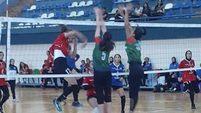 سيدات طائرة الأهلي يفزن على سبورتنج في الدوري