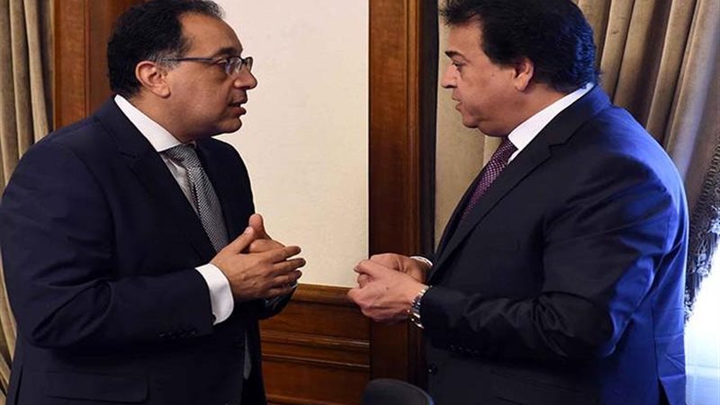 عبد الغفار مع مدبولي