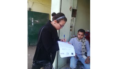 حملة توعية بمخاطر الهجرة غير النظامية في قرى طوخ بالقليوبية