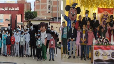 الشرطة تواصل الاحتفال بعيدها الـ70 مع الأيتام وذوي القدرات الخاصة