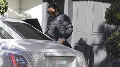 كيم كارداشيان «حزينة» بعد الحرب الكلامية مع زوجها السابق| صور