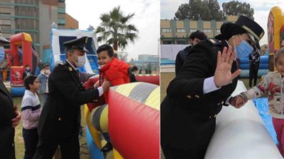 بمشاركة أسر الشهداء وذوي القدرات الخاصة.. مهرجان رياضي على ملاعب اتحاد الشرطة