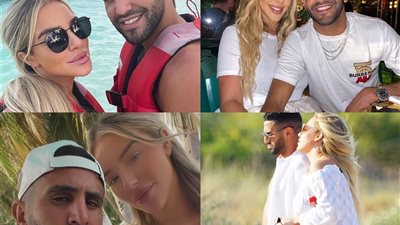 «حامل بعد شهر».. زوجة رياض محرز تُثير الجدل برغم الزواج الشرعي| صور