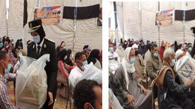 ضمن «حياة كريمة».. الداخلية توجه قوافل إنسانية إلى قرى الفيوم| صور