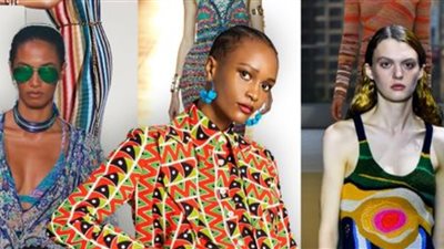 «منقوش وزاهي».. موضة الثمانينات تكتسح ربيع وصيف 2022| صور