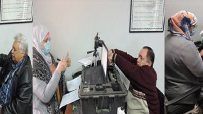 الأحوال المدنية توفد مأموريات لـ 4 حالات إنسانية بالمنازل (صور) 