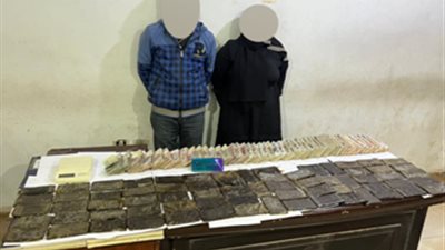 تفاصيل سقوط عاطل وسيدة يتاجران في «الحشيش» ببولاق الدكرور