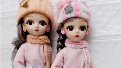 إبداعات الأم وابنتها.. شيماء عصام وملك موهبة في الأعمال اليدوية والصلصال الحراري