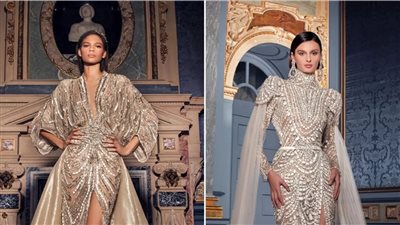 «قصة حرف v».. زياد نكد يكشف لـ«هير نيوز» موضة ربيع وصيف 2022| صور