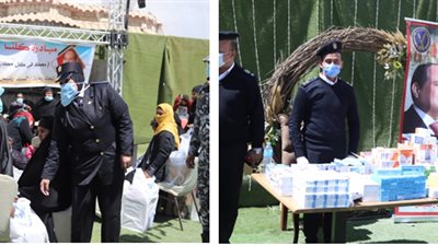 «كلنا واحد».. توزيع البطاطين والمواد الغذائية على أهالي قنا وأسيوط