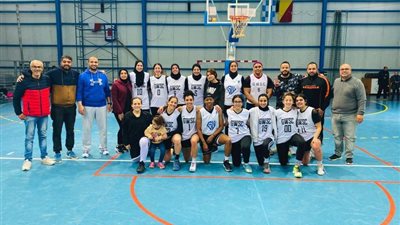 سلة سيدات جزيرة الورد يضمن البقاء في الدوري