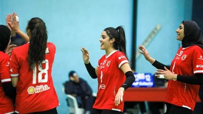 سيدات الأهلي يصعد إلى نهائي كأس مصر للكرة الطائرة