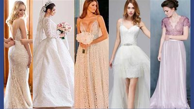 لصاحبات الذوق الجريء.. فساتين الزفاف بفتحة جانبية موضة 2022