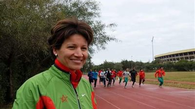 «فدوى بدوان» إحدى رائدات الرياضة المغربية ومكرمات ملتقى رياضة المرأة العربية