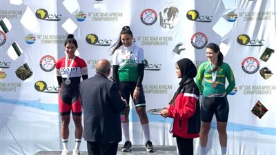 ابتسام زايد تحصد فضية في ثاني أيام بطولة أفريقيا للدراجات بشرم الشيخ
