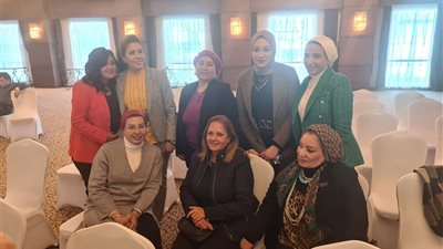 سحر عبد الحق ودينا الرفاعي يشهدان مراسم ختام مؤتمر المرأة العربية الرياضي