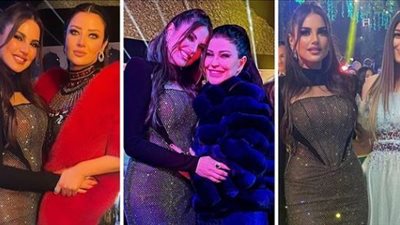 نجمات الفن يتألقن كالأميرات بحفل زفاف ابنة أصالة.. صور