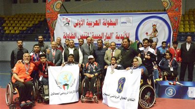 مصر تحصد 6 ميداليات ذهبية بالبطولة العربية للأندية «البارلمبية» لتنس الطاولة