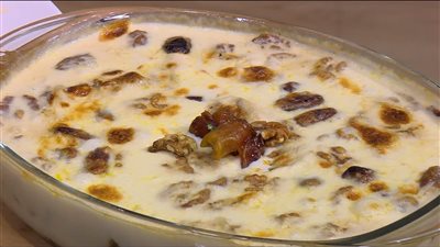 طريقة عمل جراتان التمر بالباشميل.. «حلو ومفيد»