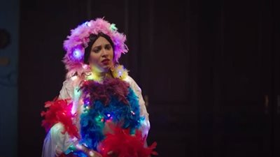  رحمة أحمد فرج «مربوحة» تمزج بين الأنوثة وعفوية الأطفال في «الكبير أوي 6» 