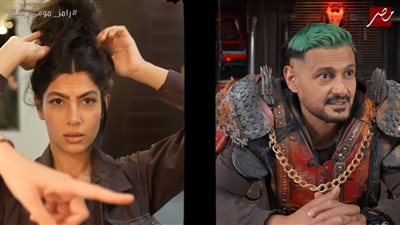 «نجمة بلا منحنيات» رامز جلال يسخر من هدى المفتي في برنامج «رامز موفي ستار»
