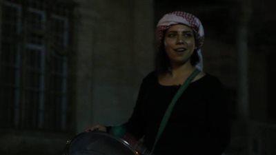 أول مسحراتية عراقية لـ