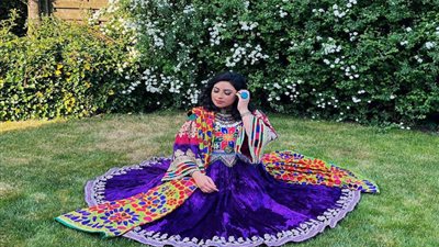 في ثوبها الأفغاني.. «ليمه أفضل» صاحبة أجمل إطلالة احتفالية لعيد الفطر| صور