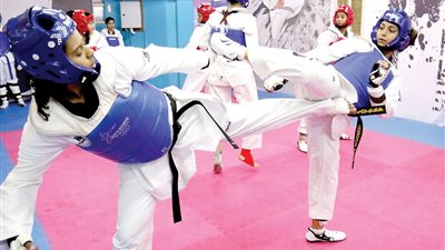 إعلان قائمة بنات التايكوندو في البطولة الأفريقية